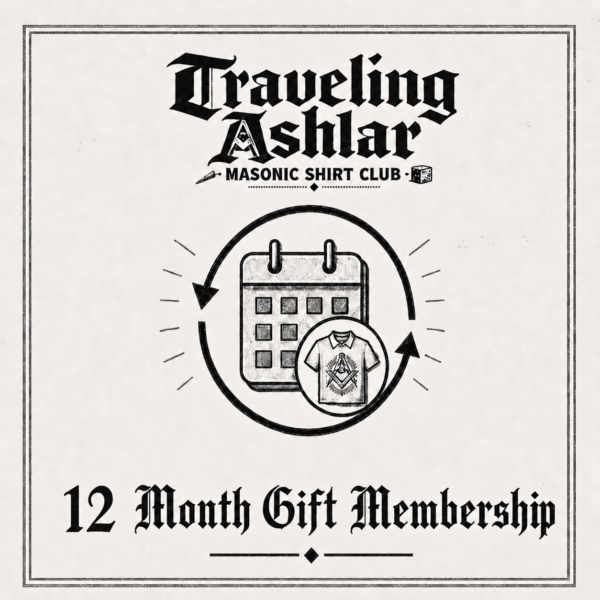 Traveling Ashlar 12 Month Gift Membership