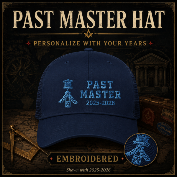 Past Master Trucker Hat | Pennsylvania Mason Edition