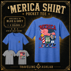 'MERICA Pocket Tee — America250 Edition