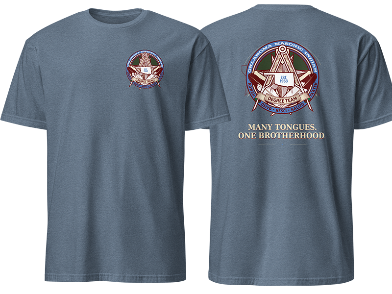 They Bring the Degree With Them: The Oklahoma Masonic Indian Degree Team, masonic brotherhood story and freemason gift