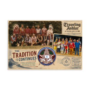 The freemason gift that travels, masonic brotherhood story and freemason gift