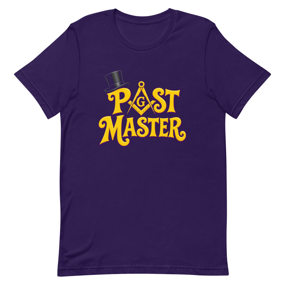 Past Master Willy parody freemason tee from Traveling Ashlar