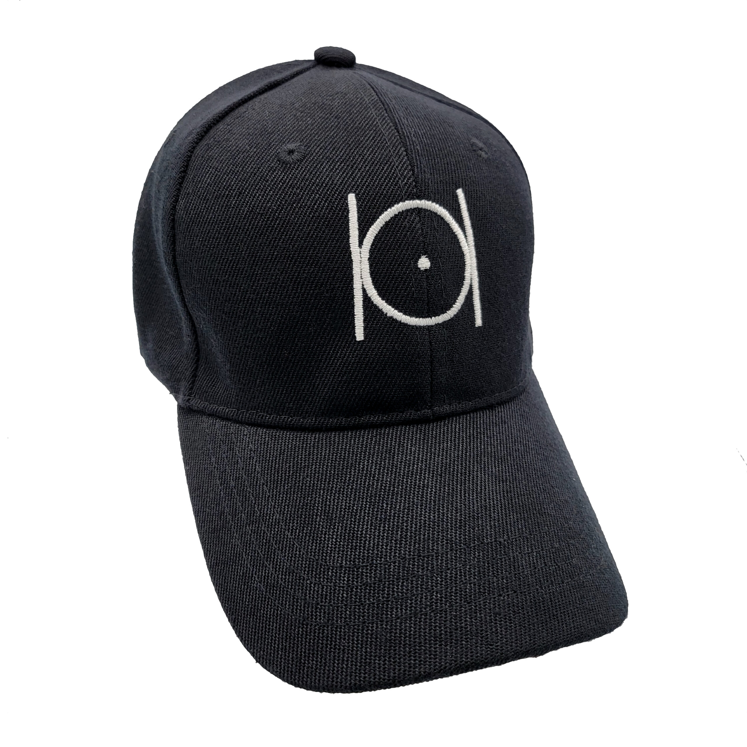 Black embroidered Point Within a Circle Masonic cap. Traveling Ashlar Masonic shirt club product photo