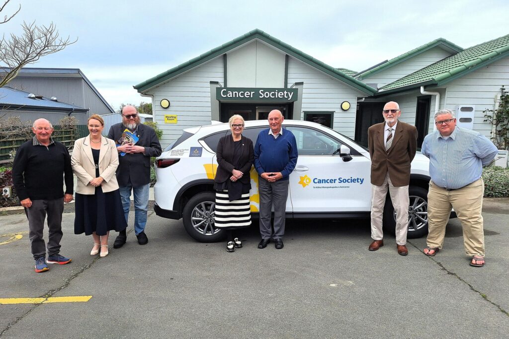 South Canterbury Masonic Trusts Keep a Cancer Society Car on the Road