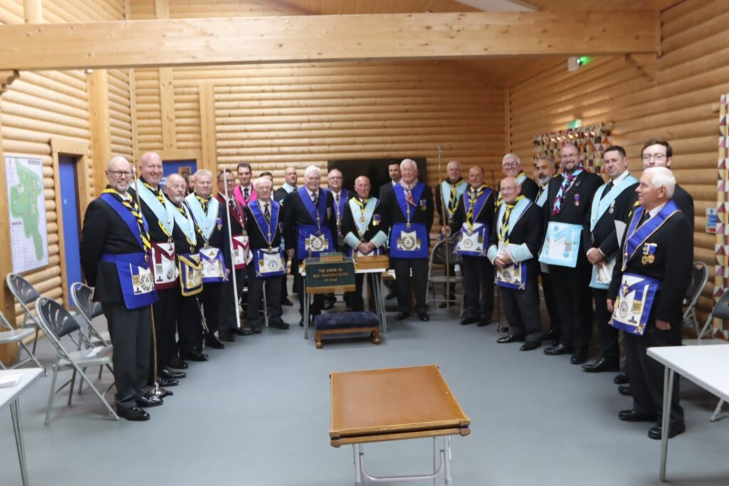 A Bedfordshire Lodge Opened in a Scout Hut and Passed a Fellow Craft